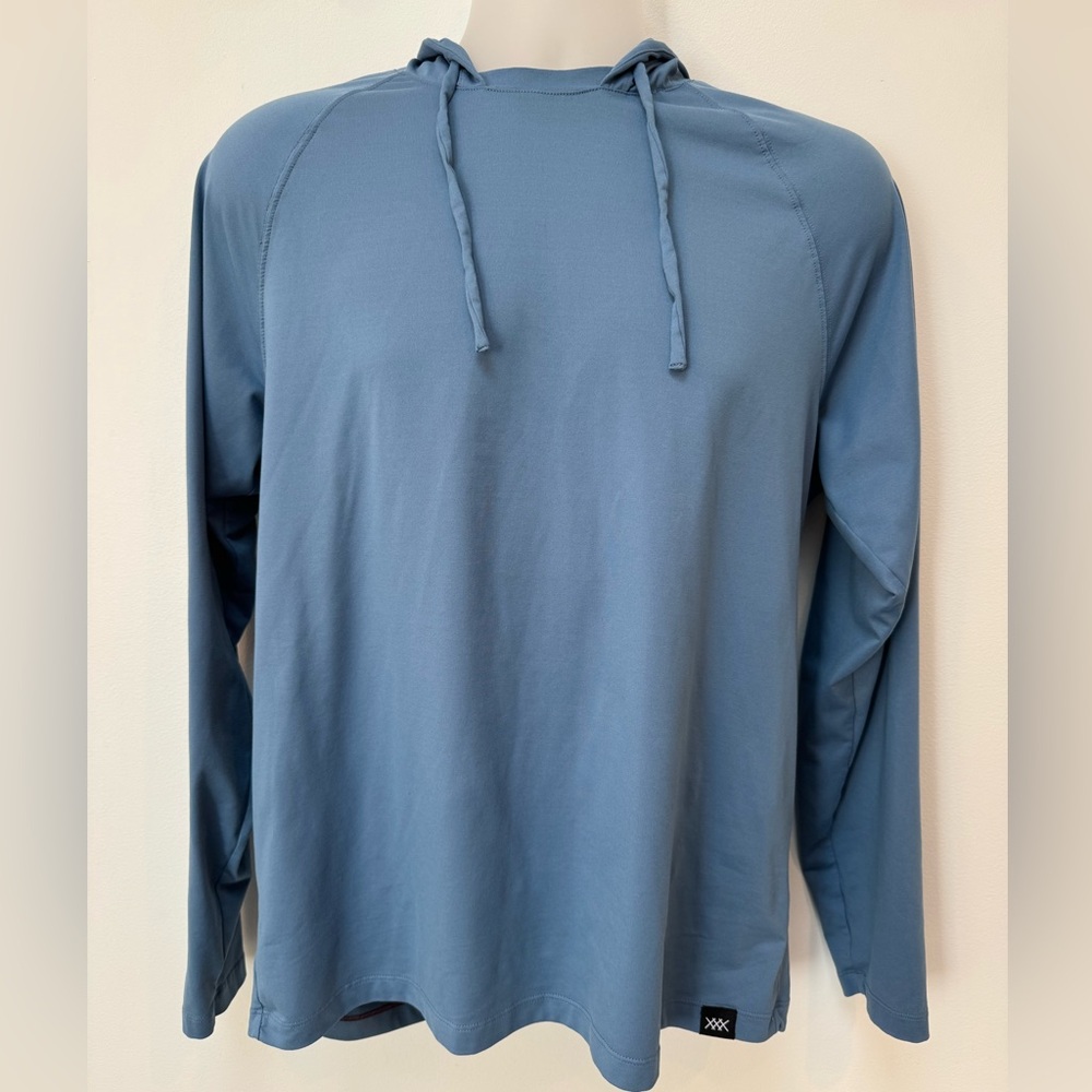 RHONE Steel Blue Hoodie | Mens | Medium